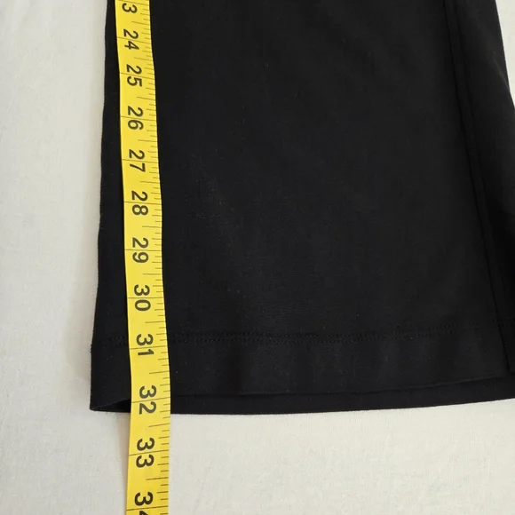 Paskho Namaste Black Travel Pants Wide Leg Elastic Waist XL - Picture 10 of 12